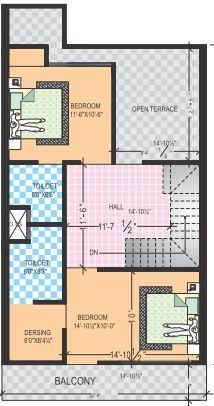 floorPlan of Chordias Prime Ville Classic