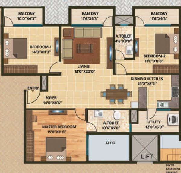  sunshine Floor Plan Floor Plan