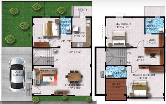 Alliance Humming GardensVillas (3BHK+3T (1,471 sq ft) + Study Room 1471 sq ft) Alliance Humming GardensVillas (3BHK+3T (1,471 sq ft) + Study Room 1471 sq ft)