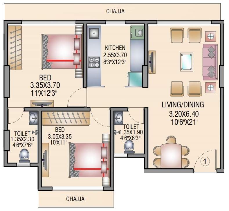  garden view Floor Plan Floor Plan