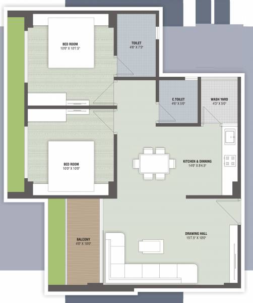  heights Floor Plan Floor Plan