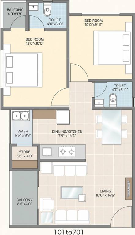 Uma Shlok Avenue (2BHK+2T (570.27 sq ft) 570.27 sq ft) Uma Shlok Avenue (2BHK+2T (570.27 sq ft) 570.27 sq ft)