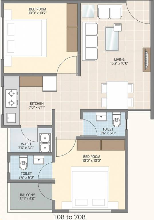 Uma Shlok Avenue (2BHK+2T (507.52 sq ft) 507.52 sq ft) Uma Shlok Avenue (2BHK+2T (507.52 sq ft) 507.52 sq ft)