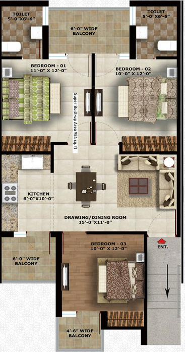 SBP City Of Dreams Phase 1A