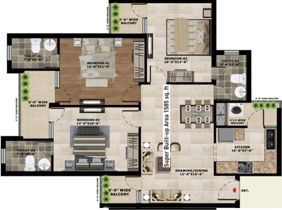 SBP City Of Dreams Phase 1A