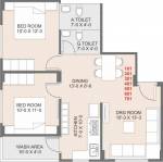 floorPlan of R V Shivalay Sky