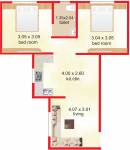 floorPlan of Satyanarayan Shubham Heights