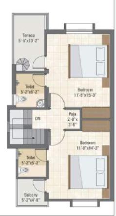 sanskruti-residency Floor Plan First Floor Plan
