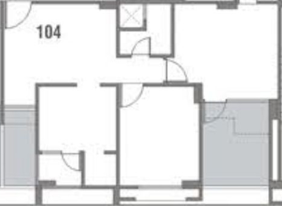 Shree Radha Jaldeep Icon Two (2BHK+2T (607.41 sq ft) 607.41 sq ft) Shree Radha Jaldeep Icon Two (2BHK+2T (607.41 sq ft) 607.41 sq ft)