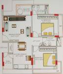 floorPlan of Yogi Parisar