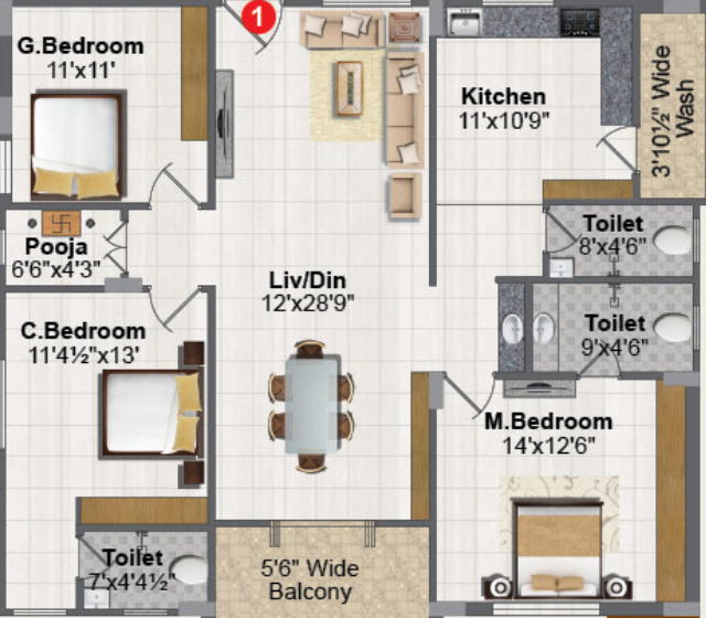 Floor Plan abhishekam Floor Plan Floor Plan