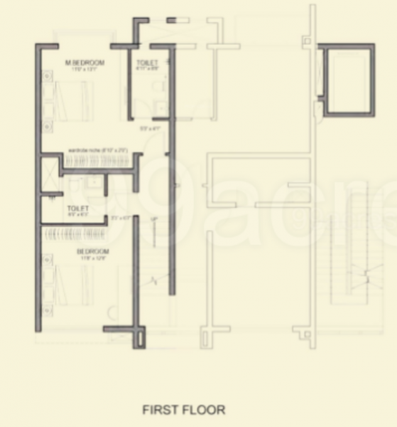  alokya Floor Plan Lower Level Duplex Plan