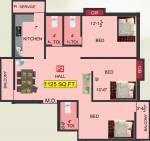floorPlan of VGK Aaradhana