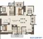  smr-vinay-iconia-phase-ii-block-1a-block-1b Floor Plan Floor Plan