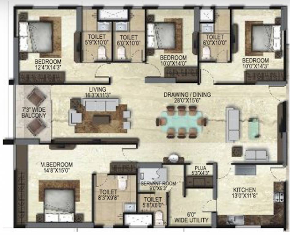  vinay iconia phase ii block 1a block 1b Floor Plan Floor Plan
