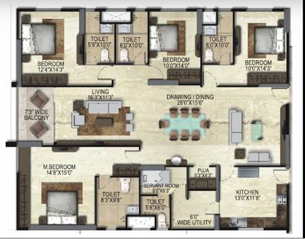 vinay iconia phase ii block 1a block 1b Floor Plan Floor Plan
