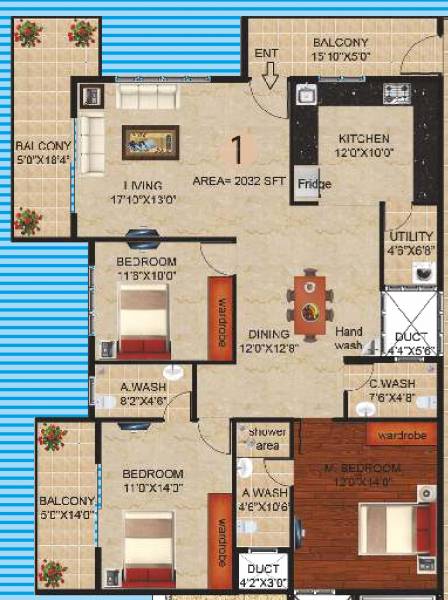  sapphire Floor Plan Floor Plan
