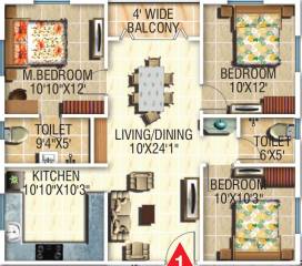 Floor Plan paradise-apartment Floor Plan Floor Plan
