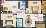 floorPlan of Brindavanam
