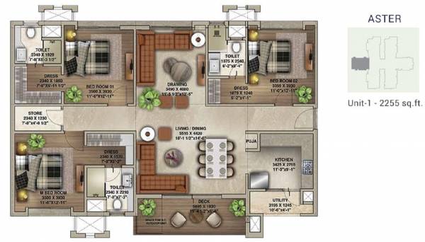  botanika-tower-a-and-tower-b Floor Plan Floor Plan