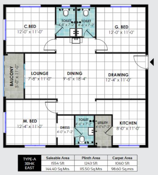  apr-pranav-townsquare Floor Plan Floor Plan