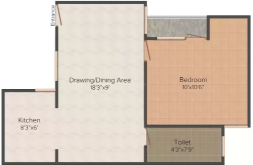 SR SBI Tower (1BHK+1T (510 sq ft) 510 sq ft) SR SBI Tower (1BHK+1T (510 sq ft) 510 sq ft)