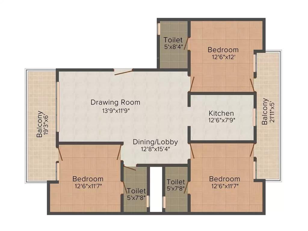  floors Floor Plan Floor Plan