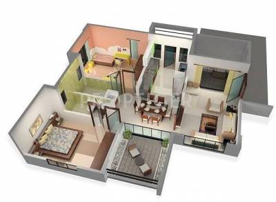 Avalon Elysium (2BHK+2T (1,205 sq ft) 1205 sq ft)