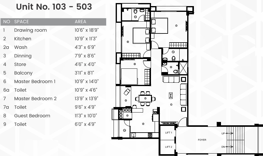  sapphire Floor Plan Floor Plan