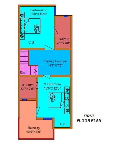 First Floor Plan kamakhya-villas Floor Plan First Floor Plan
