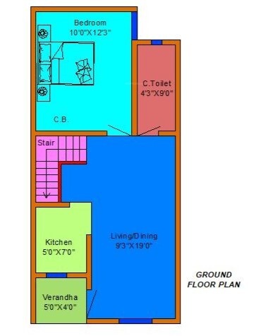 Ground Floor Plan kamakhya-villas Floor Plan Ground Floor Plan