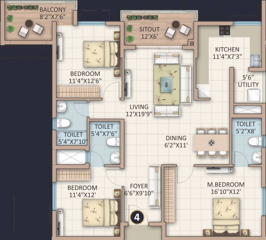 Floor Plan skanda lake front Floor Plan Floor Plan