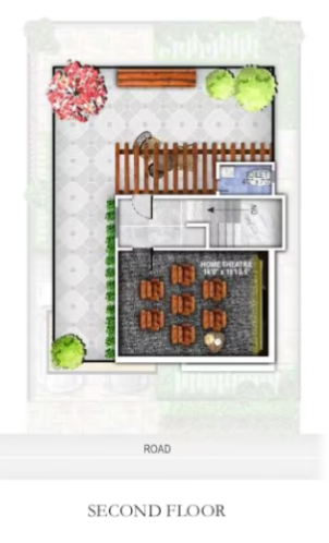  serene county Floor Plan Second Floor Plan