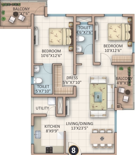 Floor Plan  skanda lake front Floor Plan Floor Plan