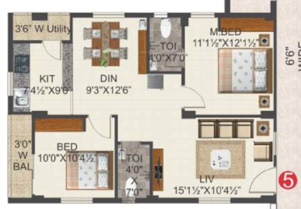  sai-krishna-brindavanam Floor Plan Floor Plan
