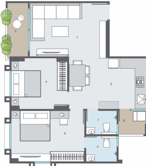  heights Floor Plan Floor Plan