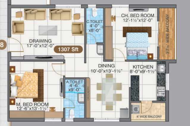  rich park Floor Plan Floor Plan