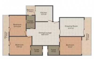 floorPlan of Shri Bala Ji Properties Ahuja Homes