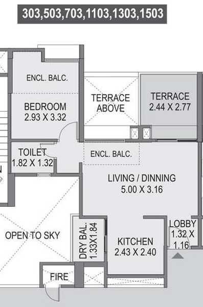  saarrthi-skybay-iii Floor Plan Floor Plan