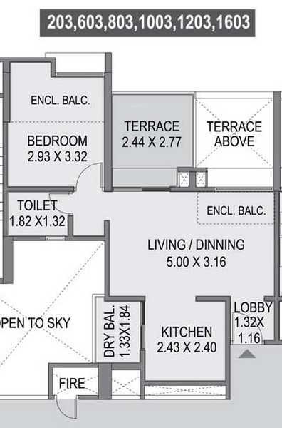  saarrthi skybay iii Floor Plan Floor Plan