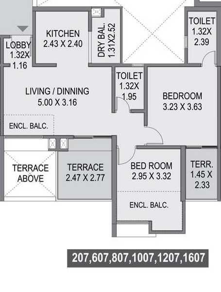  saarrthi skybay iii Floor Plan Floor Plan