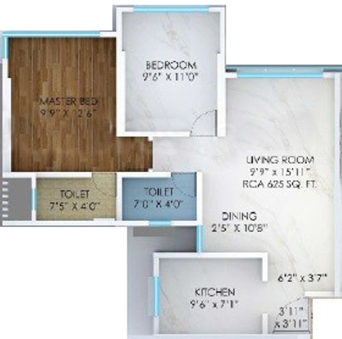 floorPlan of Sumit Arcenciel
