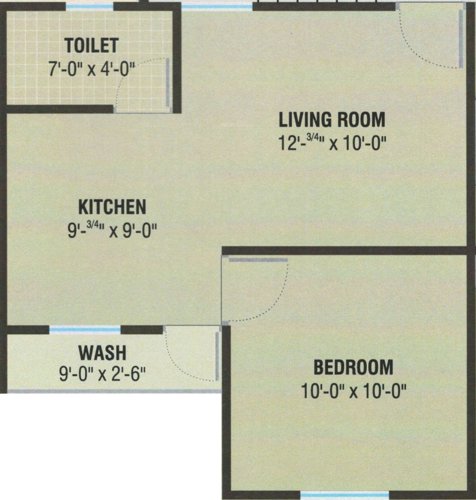 floorPlan of Jay Tulja Bhavani Sai Guru Flats