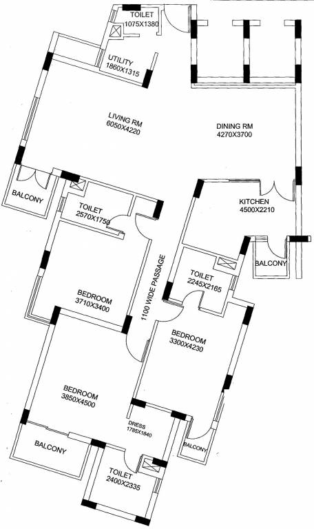 dummy Unitech Uniworld Gardens 1 dummy Unitech Uniworld Gardens 1