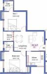 floorPlan of Anu Sri Agathiya Flats