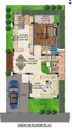 stillwaters villa Floor Plan Ground Floor Plan