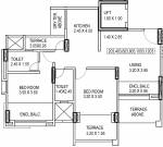 floorPlan of Kumar Piccadilly E Building