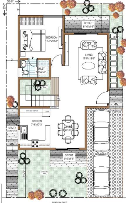  green blossom Floor Plan Ground Floor Plan