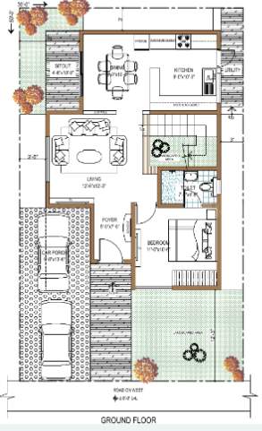  green blossom Floor Plan Ground Floor Plan