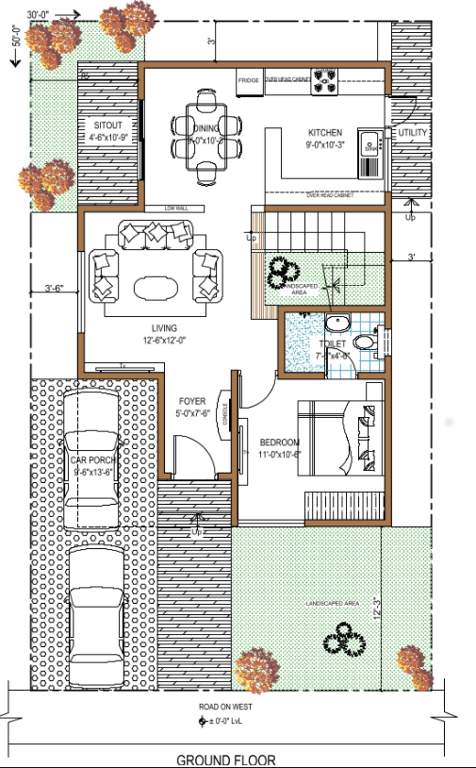  green blossom Floor Plan Ground Floor Plan